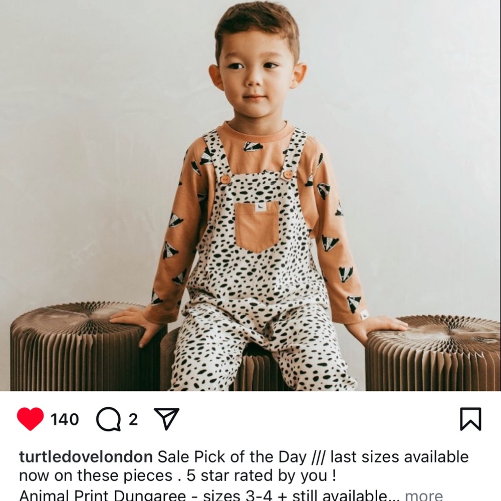 Turtledove London toddler capsule wardrobe